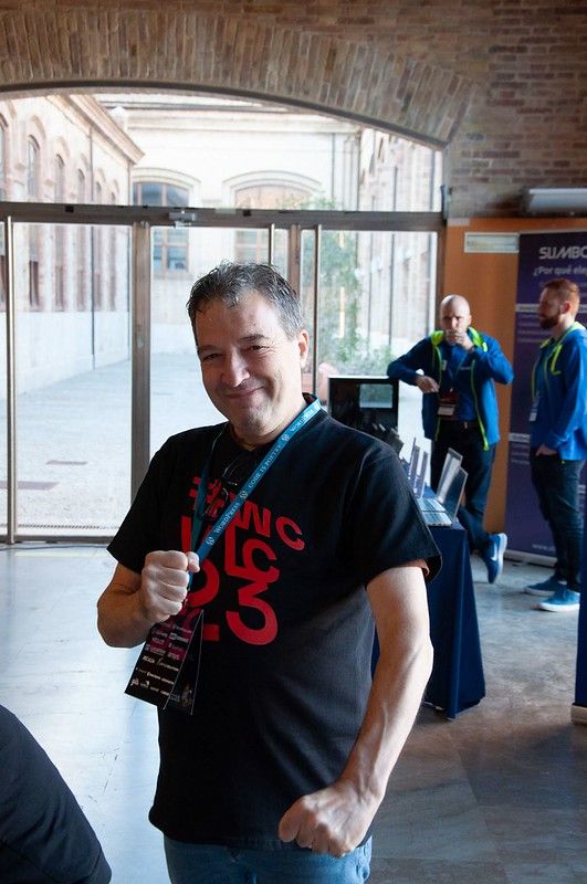 Foto: Nestor Angulo | Co-organizador Gustavo Gelati