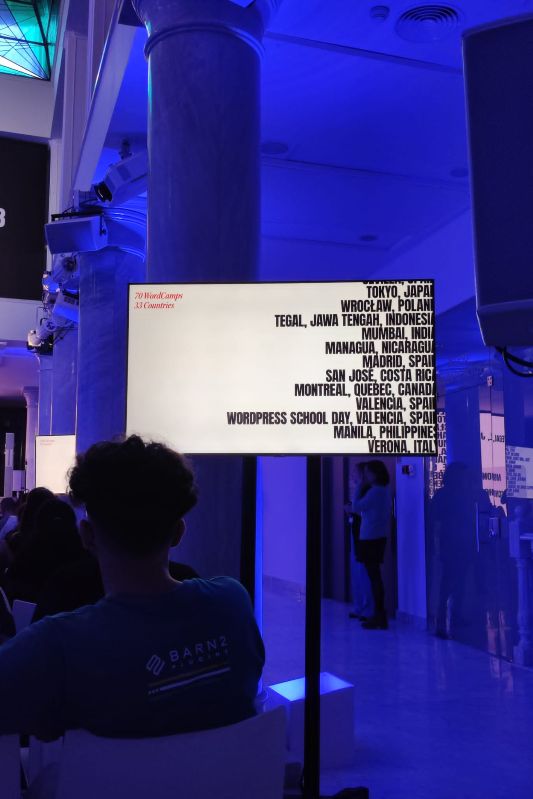 WordPress School DAy in State of the Word, Madrid